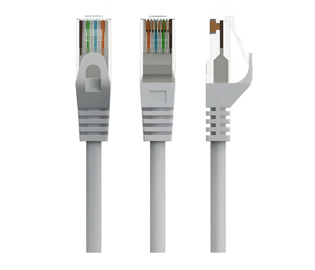 Gembird RJ-45/RJ-45, kat.6, UTP, szary, 2m - 1329910 - zdjęcie